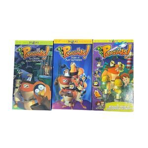 3 2 1 Penguins VHS Tapes Lot of‎ 3 Big Idea Children's Christian Values 2000s